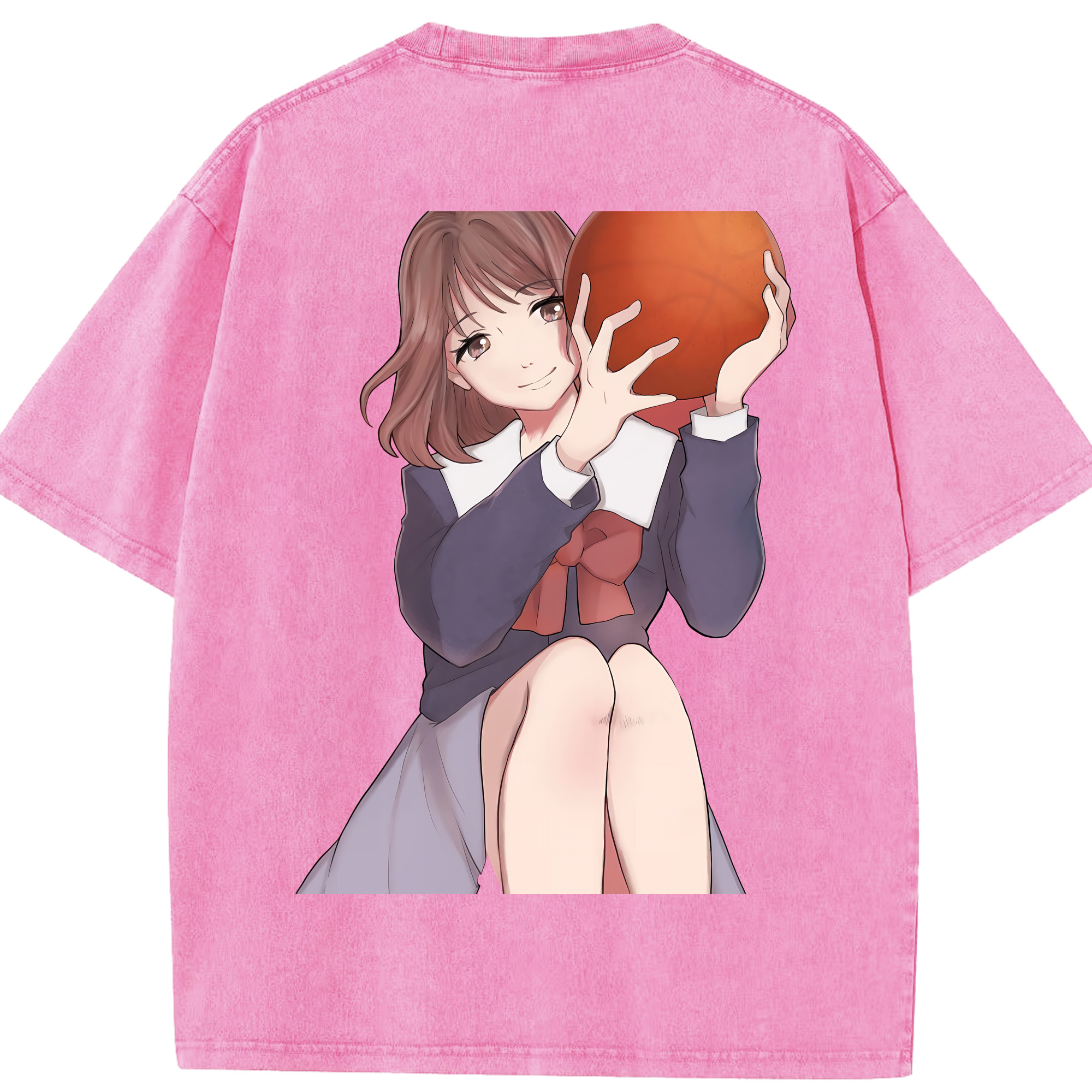 （画像用） SLAM DUNK／スラムダンク 綿100% ヴィンテージ風 半袖Tシャツ（背面プリント）